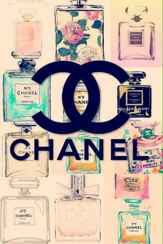 Cute Chanel Vintage Perfume Wallpaper We Heart It iPhone