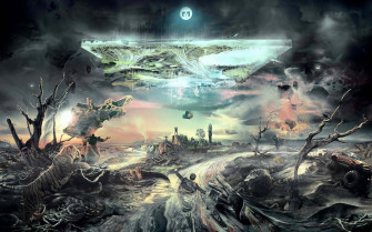 Dark Psychedelic HD Wallpaper