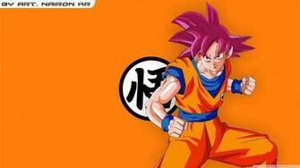 Goku Super Saiyan God Wallpaper