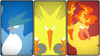 Pok Mon Imagens Articuno Zapdos And Moltres HD Wallpaper