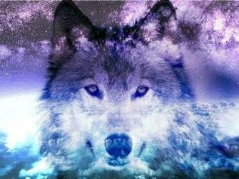 Galaxy Wolf We Heart It