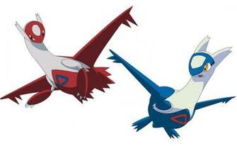 Red Latios And Blue Latias By Sablegear