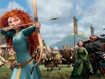 Cartoons Wallpaper Brave Merida