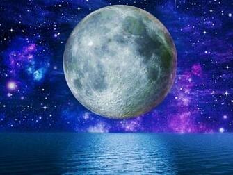Moon Over Water High Quality And Resolution Wallpaper
