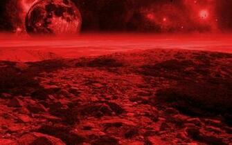 Wallpaper A Mountain And Planet
