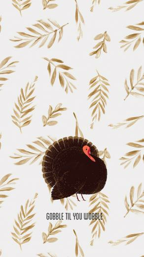 Gobble Til You Wobble Arvo Wallpaper Arvowear