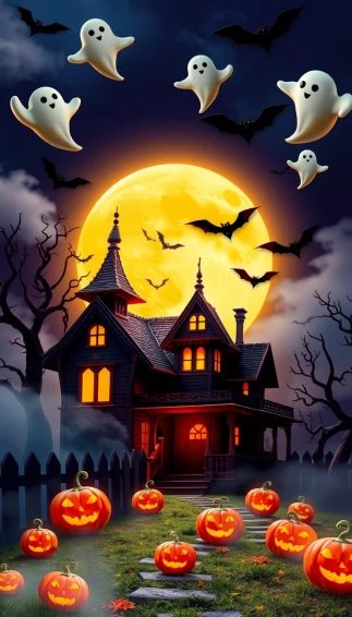 3d Halloween Wallpaper