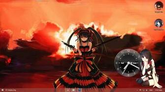 Visual Styles Theme Anime Win8 Tokisaki Kurumi By Hoangtush On