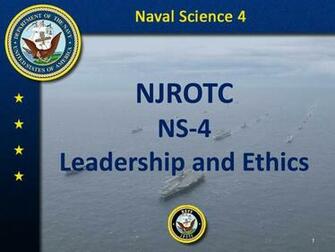 Njrotc Ns Leadership And Ethics Ppt
