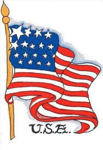 American Flag Photos Clip Art