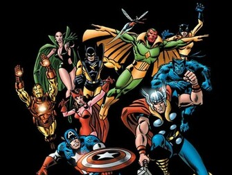 The Avengers Comic Wallpaper