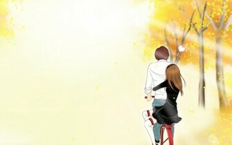 Romantic Journey Anime Wallpaper Comics Desktop Background Cartoon