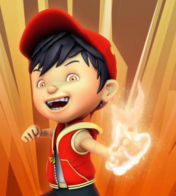 Boboiboy Fire Vs Cure Sunny