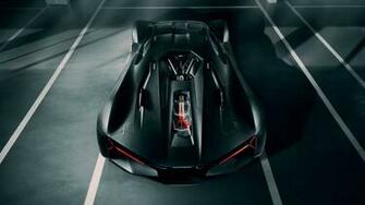 Lamborghini Terzo Millennio Back UHD 4k Wallpaper