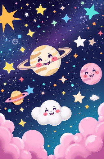 Cute Galaxy Wallpaper