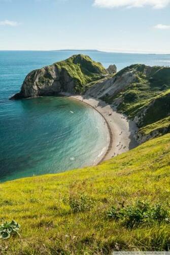 Durdle Door Coastline Ultra HD Desktop Background Wallpaper For 4k