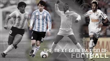 Maradona Messi Pele Neymar Papel De Parede E Foto