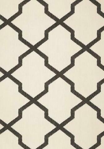 Trellis Wallpaper In Black From The Enchantment Collection Thibaut