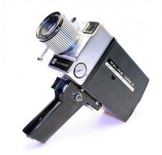 Old Movie Camera Wallpaper 8mm Halina Video By