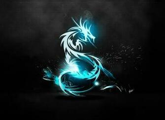 Dell Streak Blue Dragon Wallpaper