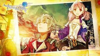 Games Movies Music Anime My Atelier Escha And Logy Wallpaper