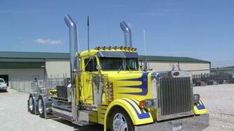 Wallpaper Peterbilt Truck Custom Full HD