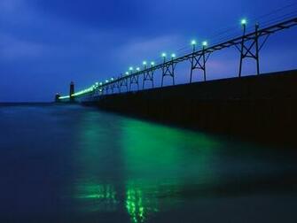 Grand Lake Michigan Haven Wallpaper Lakes