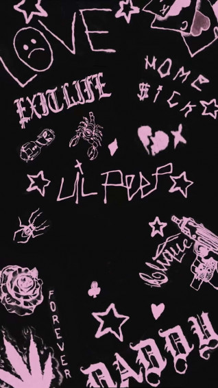 Lil Peep Logo Wallpaper