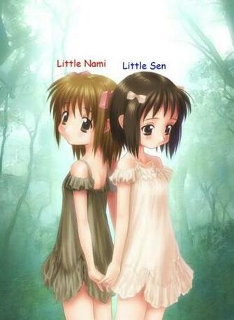 Cute Animated Girls Wallpaper