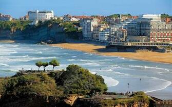 Biarritz Beach France HD Wallpaper New