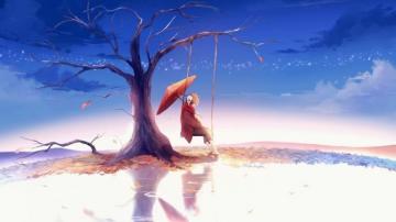 Sad Anime Android iPhone Desktop HD Background