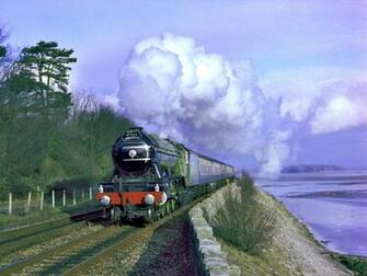 File Flying Scotsman Approaches Kents Bank Station Jpg