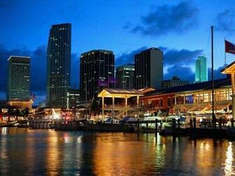 Miami Skyline Wallpaper