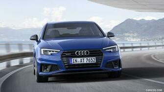 Audi A4 Color Ascari Blue Front HD Wallpaper