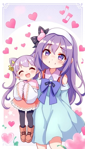 Kuromi And Melody Wallpaper
