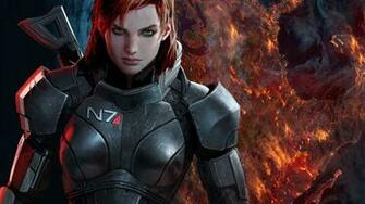 Femshep Commander Shepard Wallpaper