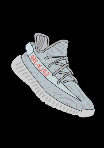 Yeezy Bape Cartoon Wallpaper On