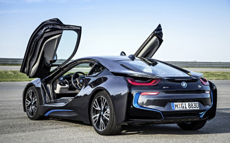 Bmw Wallpaper Black Group I8 Car HD For