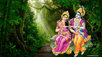 Radha Krishna Desktop Wallpaper HD