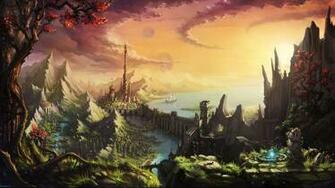 Fantasy Castle Wallpaper