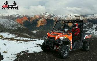 Polaris Ranger Xp Sxs Utv Red Mountains Colorado