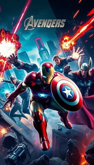Avengers Mobile 4k Wallpaper