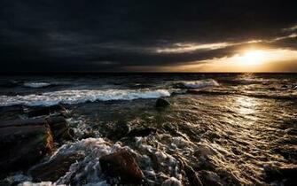 Daily Wallpaper Stormy Waterscape I Like To Waste My Time