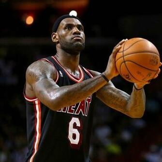 Wallpaper Lebron James Nba Miami Heat