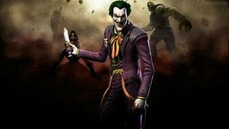 Papel De Parede Injustice God Among Us Coringa Faca