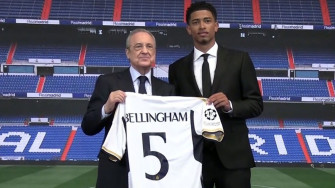 Jude Bellingham Impresses On Real Madrid Unveiling As England