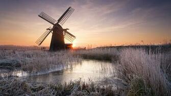 Stunning Windmill Wallpaper X