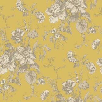 Fleurette Wallpaper In Gold By Arthouse Vintage Customer Res