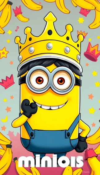 King Bob Minion Wallpaper