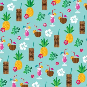 Tiki Luau Background Line 17qq